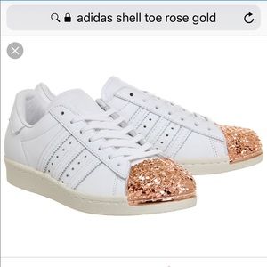 Adidas Superstar rose gold